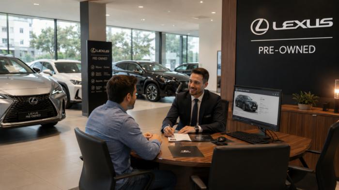 Αγορά μεταχειρισμένων premium μοντέλων Lexus Pre-Owned